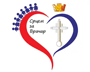 Srcem za Vračar, Logo design